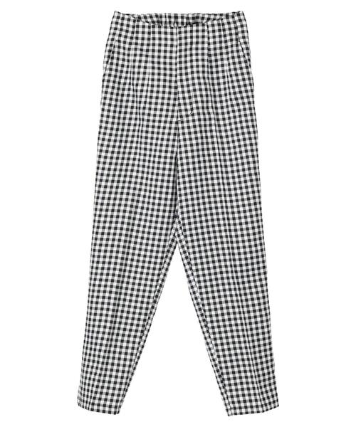 ELENCARE DUE(エレンカーレデュエ)の「・ELENCARE DUE ギンガムタックパンツ(その他パンツ・レディース・ブラック/ベージュ/グリーン・FREE)」の12枚目の写真