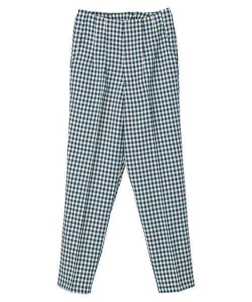 ELENCARE DUE(エレンカーレデュエ)の「・ELENCARE DUE ギンガムタックパンツ(その他パンツ・レディース・ブラック/ベージュ/グリーン・FREE)」の10枚目の写真