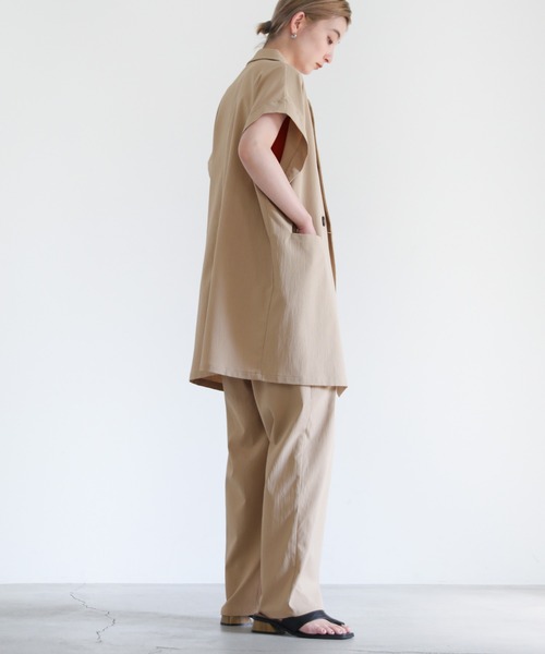 Kママ●１％ ●未使用タグ付き フレンチスリーブジャケット select MOCA（セレクトモカ）の「フレンチスリーブテーラード