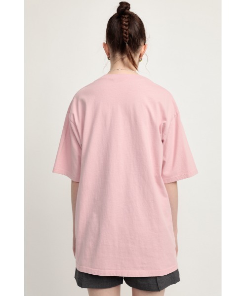 SLY（スライ）の「WAVY LOGO BIG T/SH ロゴ ビッグTシャツ（T