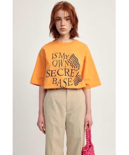 SLY（スライ）の「WAVY LOGO BIG T/SH ロゴ ビッグTシャツ（T