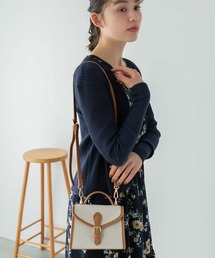 Edit Sheen | フラップベルトキャンバスミニバッグ(ショルダーバッグ)