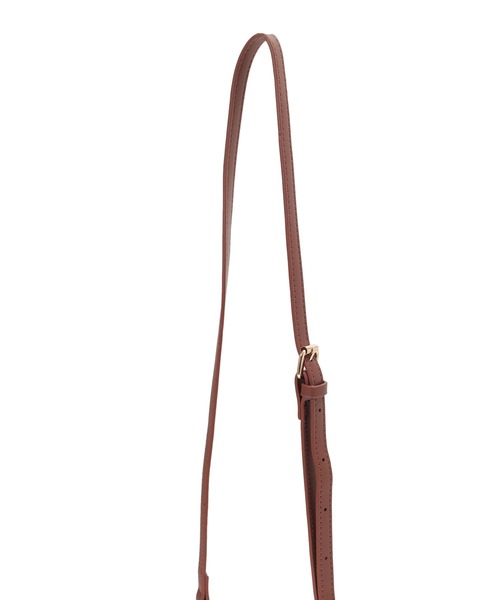 Edit Sheen（エディットシーン）の「フラップベルトキャンバスミニバッグ（ショルダーバッグ・レディース・ブラック/キャメル/ベージュ・FREE）」の16枚目の写真