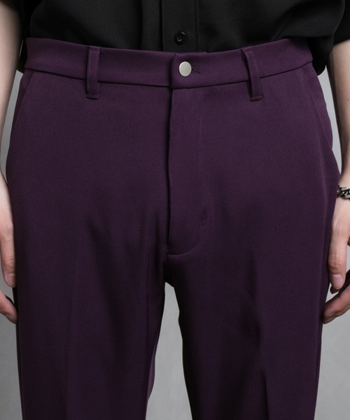 Adoon plain（アドーンプレーン）の「【Adoon plain】フレアスラックス（スラックス・メンズ・ブラック/ブルー/ライトグリーン/グレー/パープル/ダークオレンジ・SMALL/MEDIUM/LARGE）」の13枚目の写真