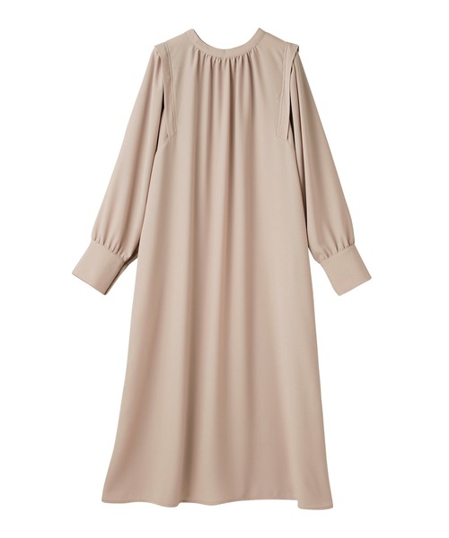 GeeRA（ジーラ）の「前後2WAYボリューム袖ワンピ（ワンピース・レディース・サンドグレー/ブルー・LARGE/MEDIUM）」の19枚目の写真