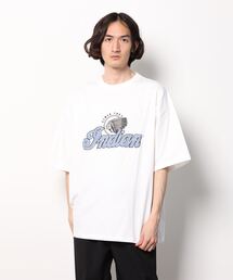 INDIAN（インディアン）の「■INDIAN■刺繍+プリント　オーバーサイズＴシャツ（Tシャツ/カットソー）」