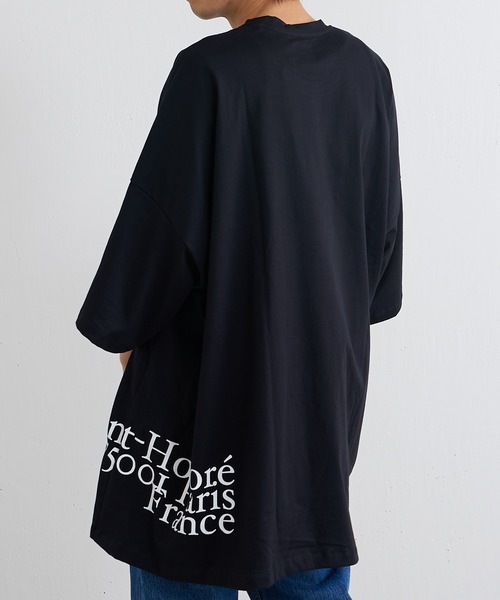 Lui's（ルイス）の「ウルトラ BIG Tシャツ（Tシャツ/カットソー・メンズ・ホワイト/ブラック・FREE）」の2枚目の写真