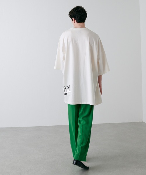 Lui's（ルイス）の「ウルトラ BIG Tシャツ（Tシャツ/カットソー・メンズ・ホワイト/ブラック・FREE）」の19枚目の写真