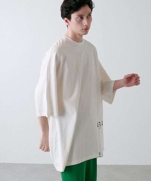 Lui's（ルイス）の「ウルトラ BIG Tシャツ（Tシャツ/カットソー・メンズ・ホワイト/ブラック・FREE）」の14枚目の写真