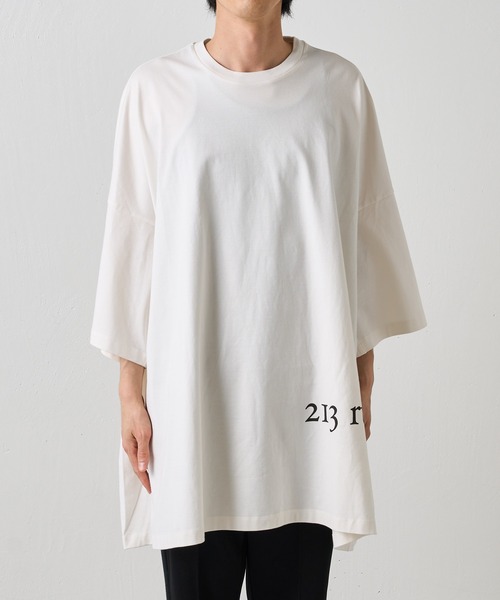 Lui's（ルイス）の「ウルトラ BIG Tシャツ（Tシャツ/カットソー・メンズ・ホワイト/ブラック・FREE）」の10枚目の写真