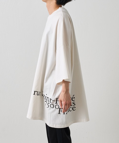 Lui's（ルイス）の「ウルトラ BIG Tシャツ（Tシャツ/カットソー・メンズ・ホワイト/ブラック・FREE）」の20枚目の写真