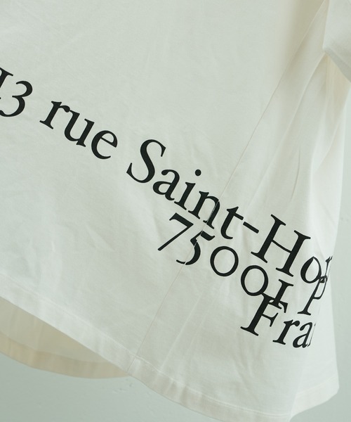 Lui's（ルイス）の「ウルトラ BIG Tシャツ（Tシャツ/カットソー・メンズ・ホワイト/ブラック・FREE）」の4枚目の写真