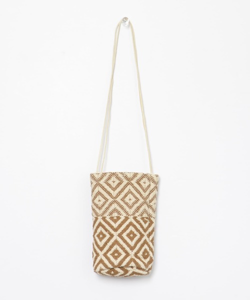 F by ROSSO(エフバイロッソ)の「beej インドメイドカゴバッグ2(かごバッグ・レディース・ブラウン・-)」の5枚目の写真