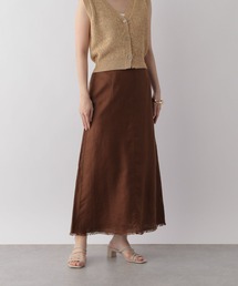 LOWRYS FARM | スソフリンジフレアスカート　273459(スカート)