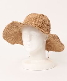natural couture | ペーパーリボン付ハット(ハット)