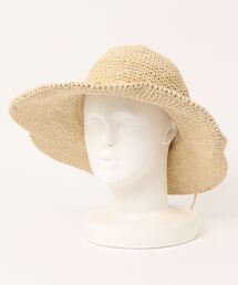 natural couture | ペーパーリボン付ハット(ハット)