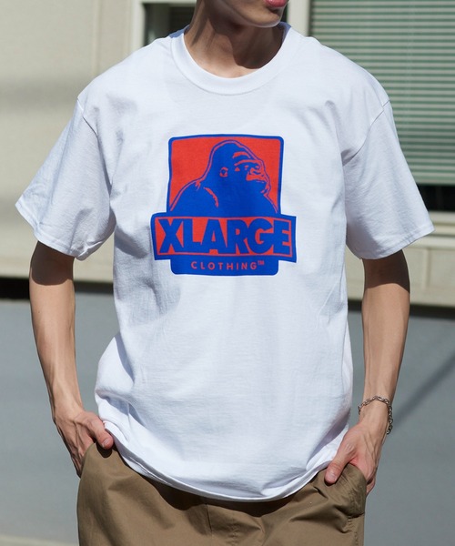 XLARGE（エクストララージ）の「【XLARGE】グラフィックTシャツ（Tシャツ/カットソー・メンズ・ブラック/ホワイト・L/M/S/XL）」の2枚目の写真