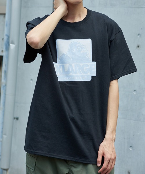 XLARGE（エクストララージ）の「【XLARGE】グラフィックTシャツ（Tシャツ/カットソー・メンズ・ブラック/ホワイト・L/M/S/XL）」の6枚目の写真