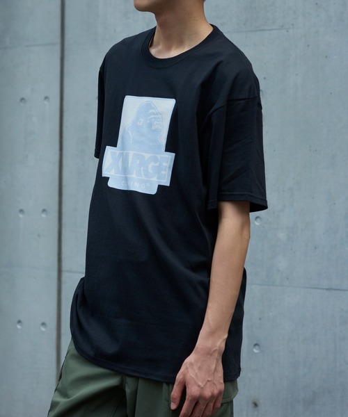 XLARGE（エクストララージ）の「【XLARGE】グラフィックTシャツ（Tシャツ/カットソー・メンズ・ブラック/ホワイト・L/M/S/XL）」の4枚目の写真