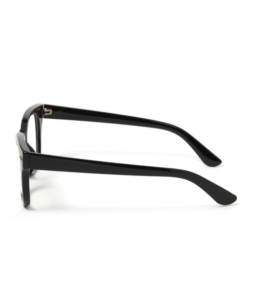 Me%（ミィパーセント）の「フトフチウェリントンメガネ（メガネ・レディース・ブラック・FREE）」の6枚目の写真