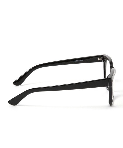 Me%（ミィパーセント）の「フトフチウェリントンメガネ（メガネ・レディース・ブラック・FREE）」の7枚目の写真