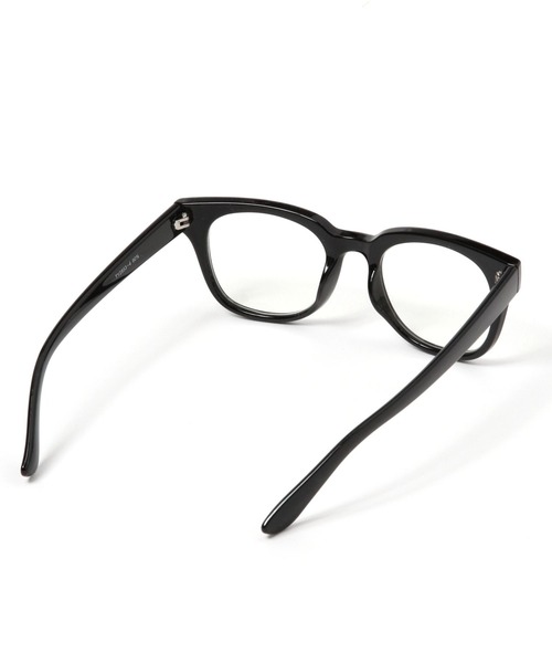 Me%（ミィパーセント）の「フトフチウェリントンメガネ（メガネ・レディース・ブラック・FREE）」の8枚目の写真