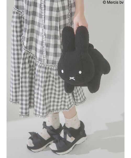 merry jenny(メリージェニー)の「うさぎのバッグ(ハンドバッグ・レディース・オフホワイト/ブラック・FREE)」の12枚目の写真