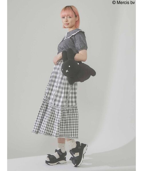 merry jenny(メリージェニー)の「うさぎのバッグ(ハンドバッグ・レディース・オフホワイト/ブラック・FREE)」の4枚目の写真