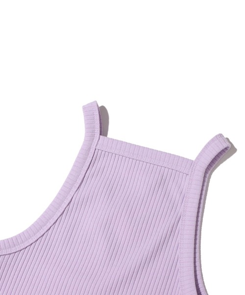 atmos pink（アトモスピンク）の「atmos pink リブアメスリトップス（タンクトップ・レディース・ホワイト/ブラック/ミント/ラベンダー・FREE）」の22枚目の写真