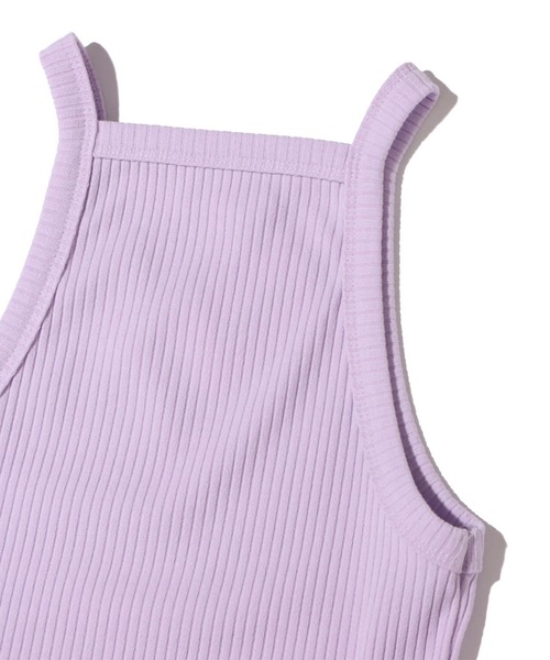 atmos pink（アトモスピンク）の「atmos pink リブアメスリトップス（タンクトップ・レディース・ホワイト/ブラック/ミント/ラベンダー・FREE）」の21枚目の写真