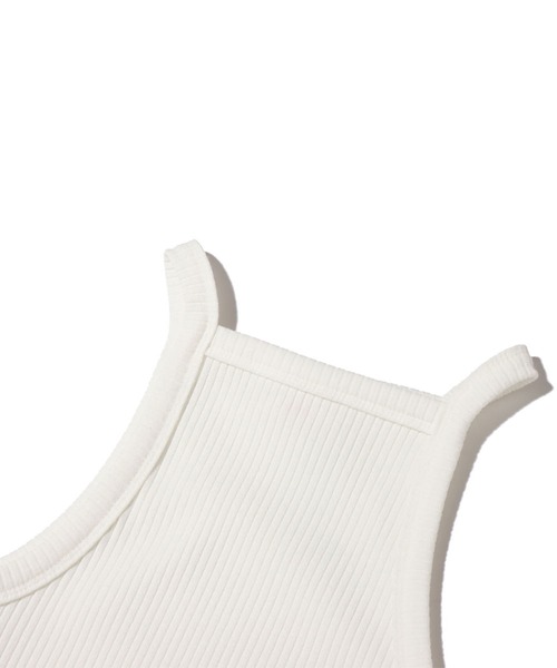 atmos pink（アトモスピンク）の「atmos pink リブアメスリトップス（タンクトップ・レディース・ホワイト/ブラック/ミント/ラベンダー・FREE）」の18枚目の写真