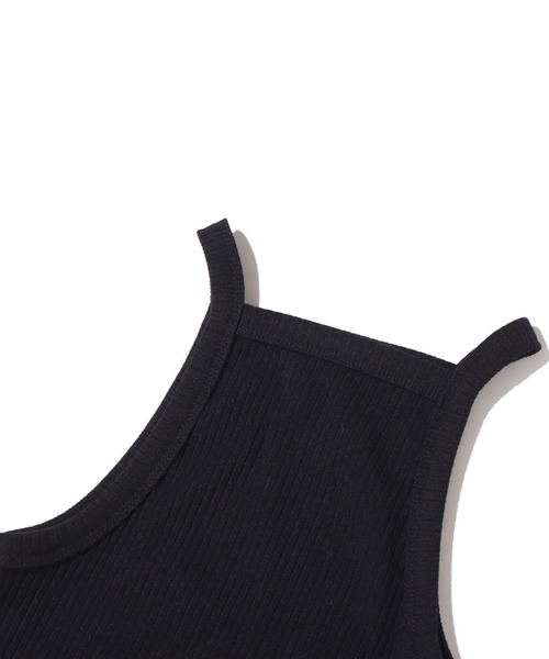 atmos pink（アトモスピンク）の「atmos pink リブアメスリトップス（タンクトップ・レディース・ホワイト/ブラック/ミント/ラベンダー・FREE）」の14枚目の写真