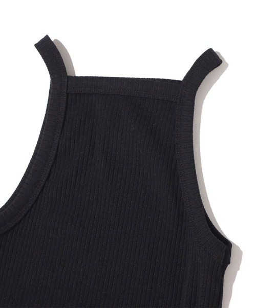 atmos pink（アトモスピンク）の「atmos pink リブアメスリトップス（タンクトップ・レディース・ホワイト/ブラック/ミント/ラベンダー・FREE）」の13枚目の写真