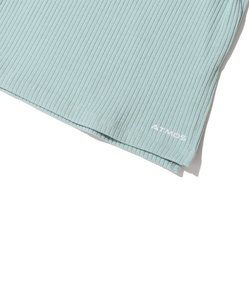 atmos pink（アトモスピンク）の「atmos pink リブアメスリトップス（タンクトップ・レディース・ホワイト/ブラック/ミント/ラベンダー・FREE）」の8枚目の写真