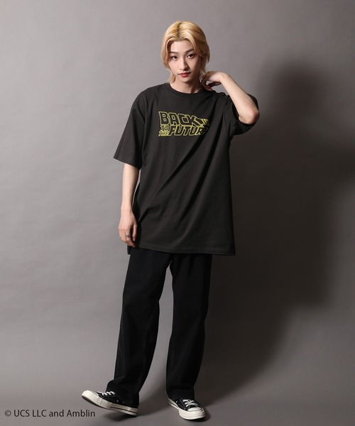 アパルトモン購入 アールジュビリー 21SS ヴィンテージスウェットシャツ L】【ウォッシャブル】イニシャルアニマルプリントTシャツ