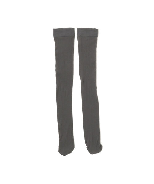 Ray BEAMS(レイビームス)の「Ray BEAMS / 40デニール ハイソックス(ソックス/靴下・レディース・ネイビー/グレー・ONE SIZE)」の1枚目の写真