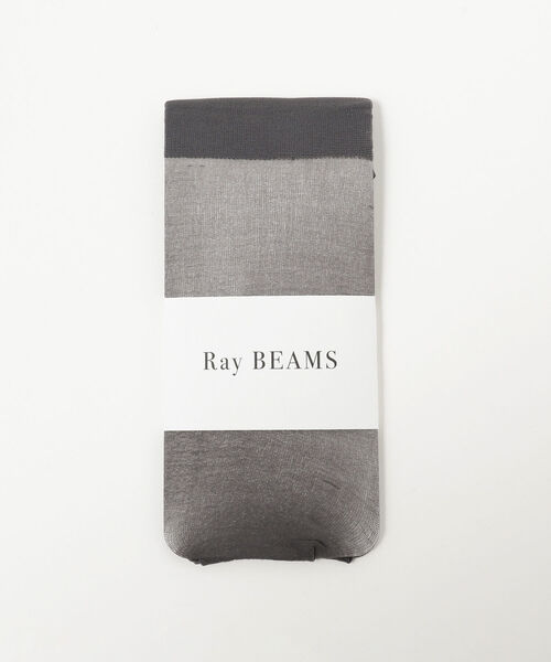 Ray BEAMS(レイビームス)の「Ray BEAMS / 40デニール ハイソックス(ソックス/靴下・レディース・ネイビー/グレー・ONE SIZE)」の5枚目の写真