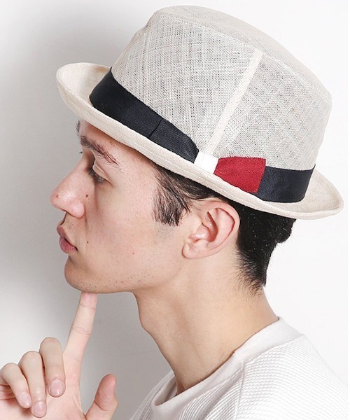 Rohw master product(ロウマスタープロダクト)の「SINAMAY HAT(ハット・メンズ・ネイビー/チャコール/その他/ブラック/ナチュラル・M/L)」の5枚目の写真