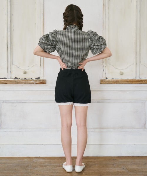 MIRO AMURETTE（ミロアミュレット）の「elegance lace pants（その他パンツ・レディース・ブラック・FREE）」の4枚目の写真