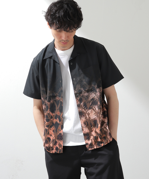 B.C STOCK(ベーセーストック)の「【3x3.EXE】 プリントシャツ(シャツ/ブラウス・メンズ・その他4/その他8/その他9・MEDIUM/LARGE/X-LARGE)」の1枚目の写真