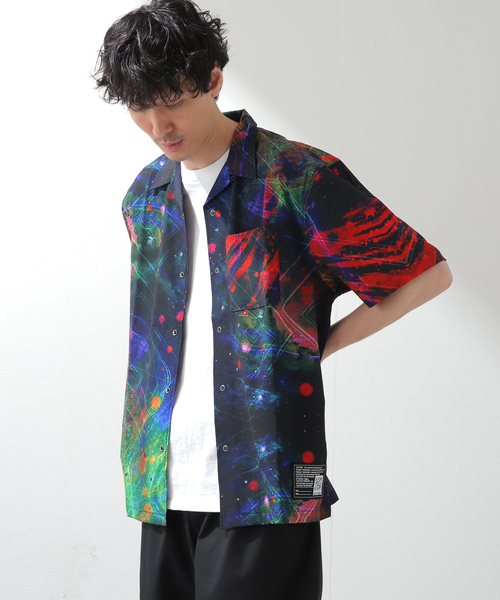 B.C STOCK(ベーセーストック)の「【3x3.EXE】 プリントシャツ(シャツ/ブラウス・メンズ・その他4/その他8/その他9・MEDIUM/LARGE/X-LARGE)」の3枚目の写真