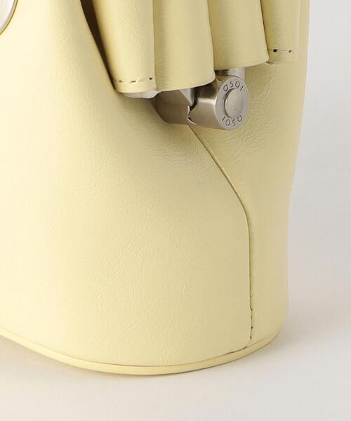 OSOI（オソイ）の「＜OSOI＞CIRCE MINI バッグ（ショルダーバッグ・レディース・ブラック/ナチュラル・FREE）」の10枚目の写真