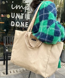 STYLEBLOCK | リバーシブルギンガムチェック柄トートバッグ(トートバッグ)