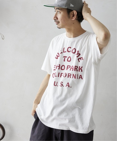 JOURNAL STANDARD relume(ジャーナルスタンダード レリューム)の「《追加》【GOOD DAYS SUPPLY / グッドデイズサプライ】SUNFADE Tシャツ(Tシャツ/カットソー・メンズ・ホワイト/チャコールグレー/ネイビー/オレンジ/グリーン・MEDIUM/LARGE)」の12枚目の写真
