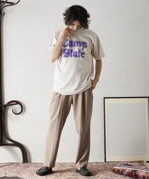 JOURNAL STANDARD relume(ジャーナルスタンダード レリューム)の「《追加》【GOOD DAYS SUPPLY / グッドデイズサプライ】SUNFADE Tシャツ(Tシャツ/カットソー・メンズ・ホワイト/チャコールグレー/ネイビー/オレンジ/グリーン・MEDIUM/LARGE)」の8枚目の写真