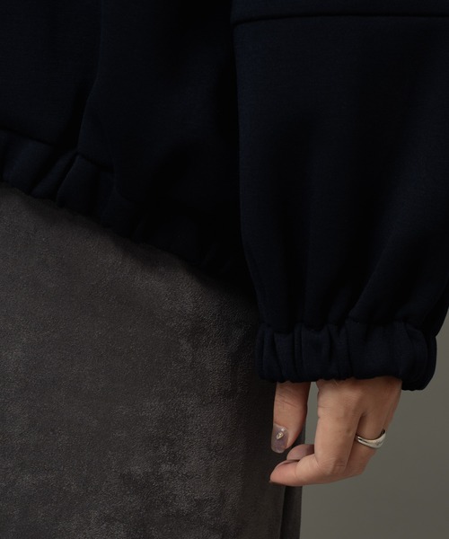 ottilie（オティーリエ）の「【 ottilie / オティーリエ 】 パール釦ブルゾン（ブルゾン・レディース・ネイビー/カーキ・FREE）」の12枚目の写真