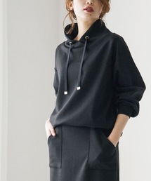 DRESKIP | もちさら！マシュマロ触感！抜け襟プルオーバー(パーカー)