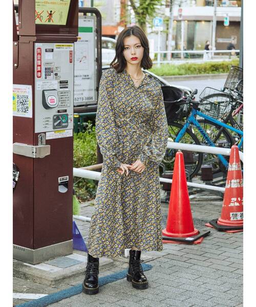 jouetie（ジュエティ）の「コルセットシャツワンピース（ワンピース