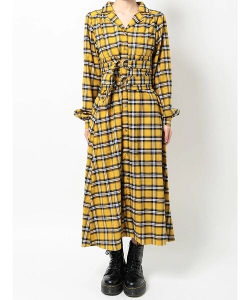 jouetie（ジュエティ）の「コルセットシャツワンピース（ワンピース