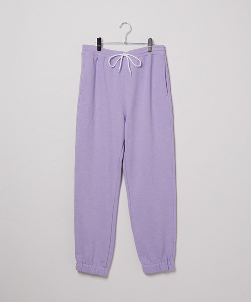 WHIMSIC(ウィムジック)の「【WHIMSIC】フレンチテリースウェットパンツ(スウェットパンツ・レディース・ライトグレー/パープル・FREE)」の1枚目の写真